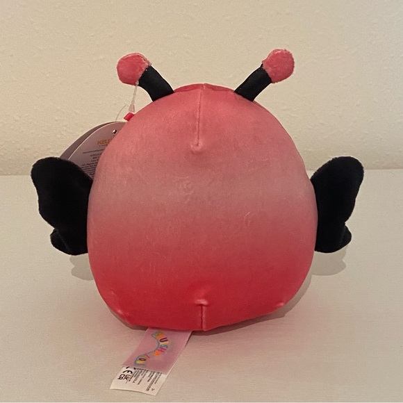 Squishmallows Arona the 5” Pink Butterfly Stuffed Animal Plush NWT Valentines - Picture 2 of 4